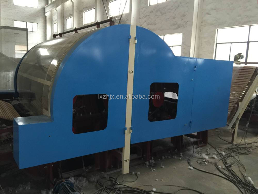 Fiber Filling Comforters Mattress Sintepon Wadding Production Line 200kw