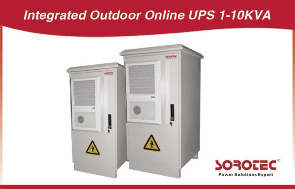 Double - conversion uninterruptible high power 0.7 factor Outdoor UPS 3KVA /