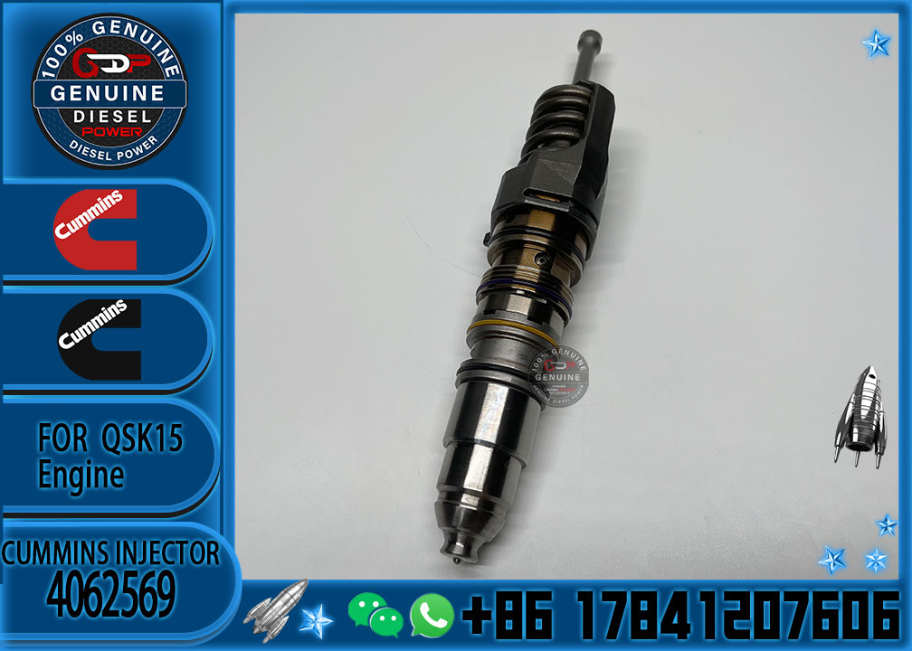 Mining Machinery Engines QSX15 ISX15 X15 Diesel Common Rail Fuel Injector 4010346 4062569