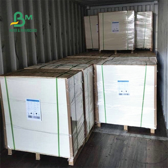330 + 12 + 15 GSM 2PE Coating Cupstock Paper For Cold Beverages Cups
