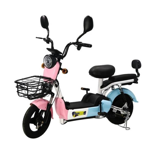 Unisex Electric City Bike 350W Electric Scooter 48V 12ah Full Suspension Fat