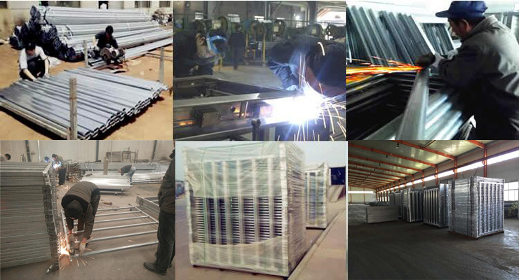 direct factory metal farm gates livestock farm fence gate heavy duty galvanized metal farm gates sale