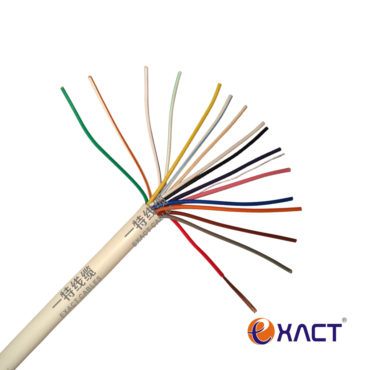 18xAWG24 CPR Eca Shield Al/Foil Security Cable for 2/4/6/8/10/12/14/16/18/20 Cores
