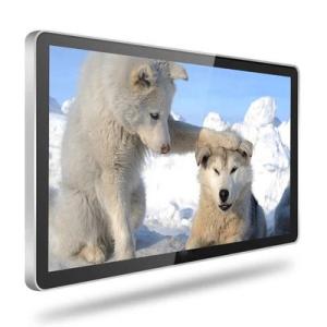 Clear RS232C Commercial TV Display 450nit 32 Inch RGB Lcd Display