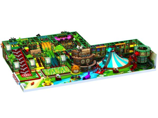 Fresh Forest Style Commercial Play Structures Soft Shopping Center Indoor Soft
