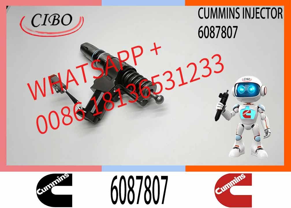 NINE Brand High Performance Diesel Injector 6087807 Fuel Injector 6087807