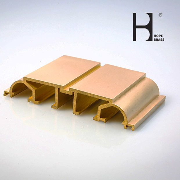 Hot Forging Fade Resistant Brass Door Frame with Smooth Surface