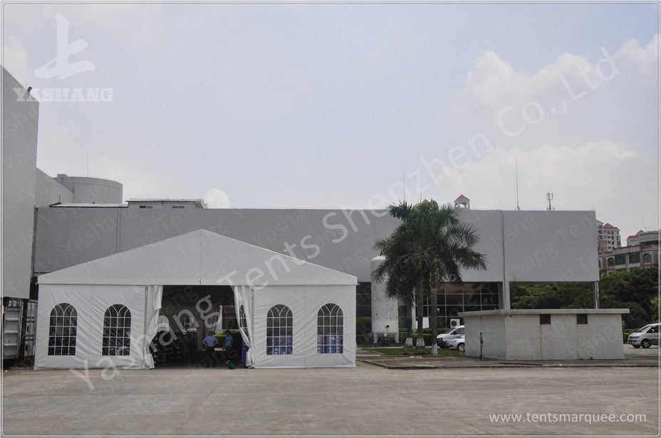 8M Ultra High Professional Outdoor Warehouse Tents , Large Industrial Tent Rental