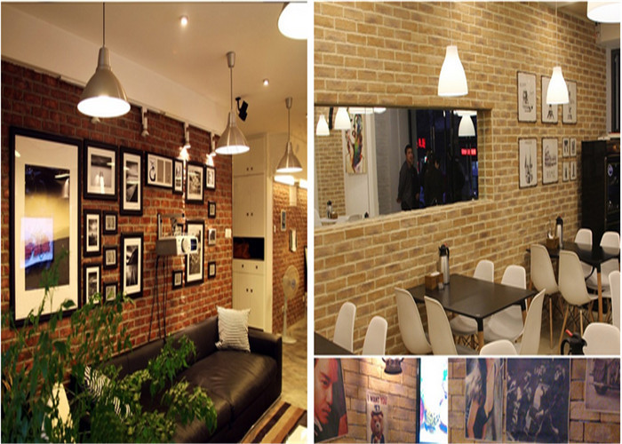 Custom Artificial Decorate Faux Exterior Brick Compression Strength