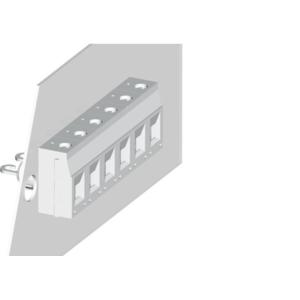  Bulkhead Connectors Panel Feed Through Terminal Block Pitch 6.2mm Manufactures