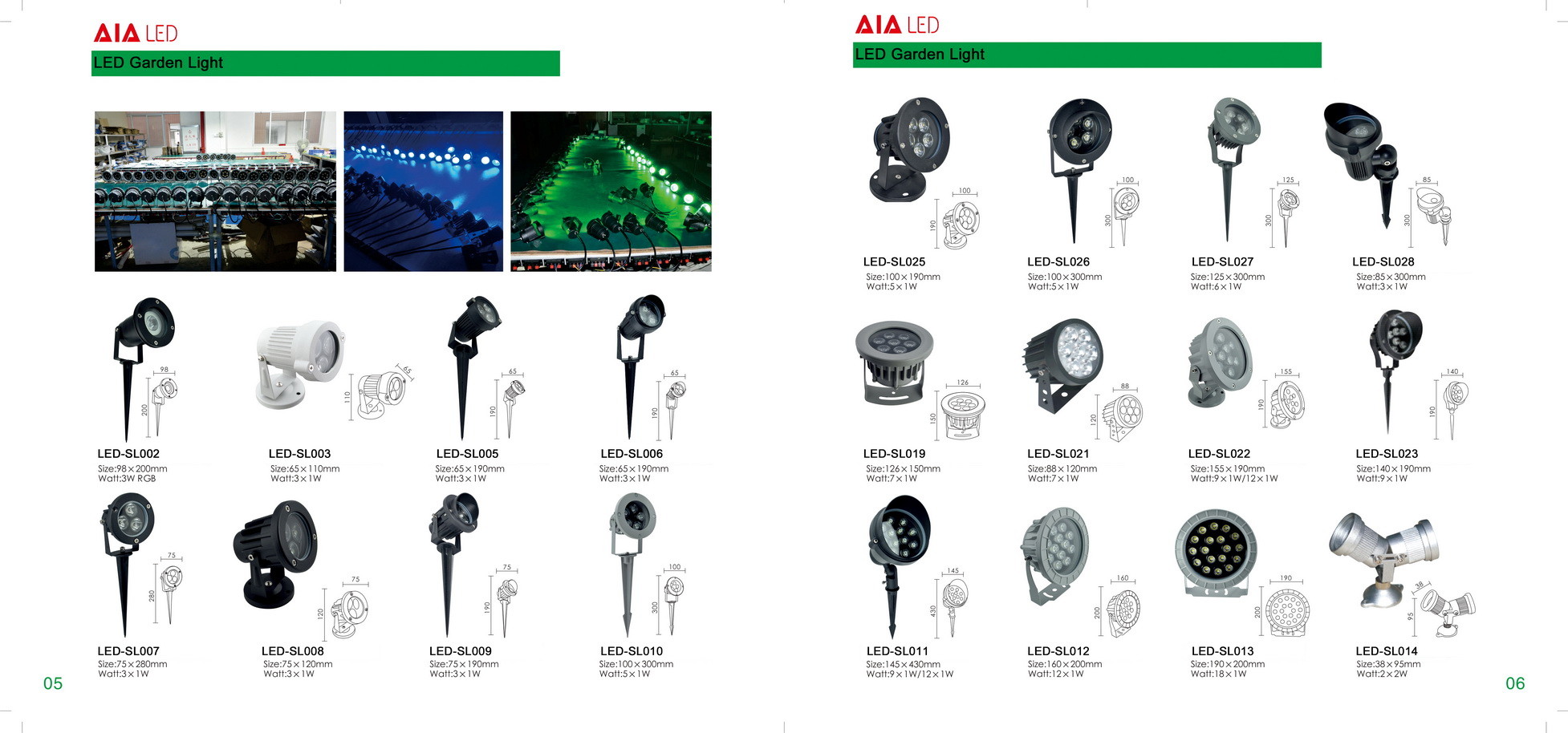 3W IP67 Outdoor LED spot lights &exterior led garden light/ LED lawn up light for park