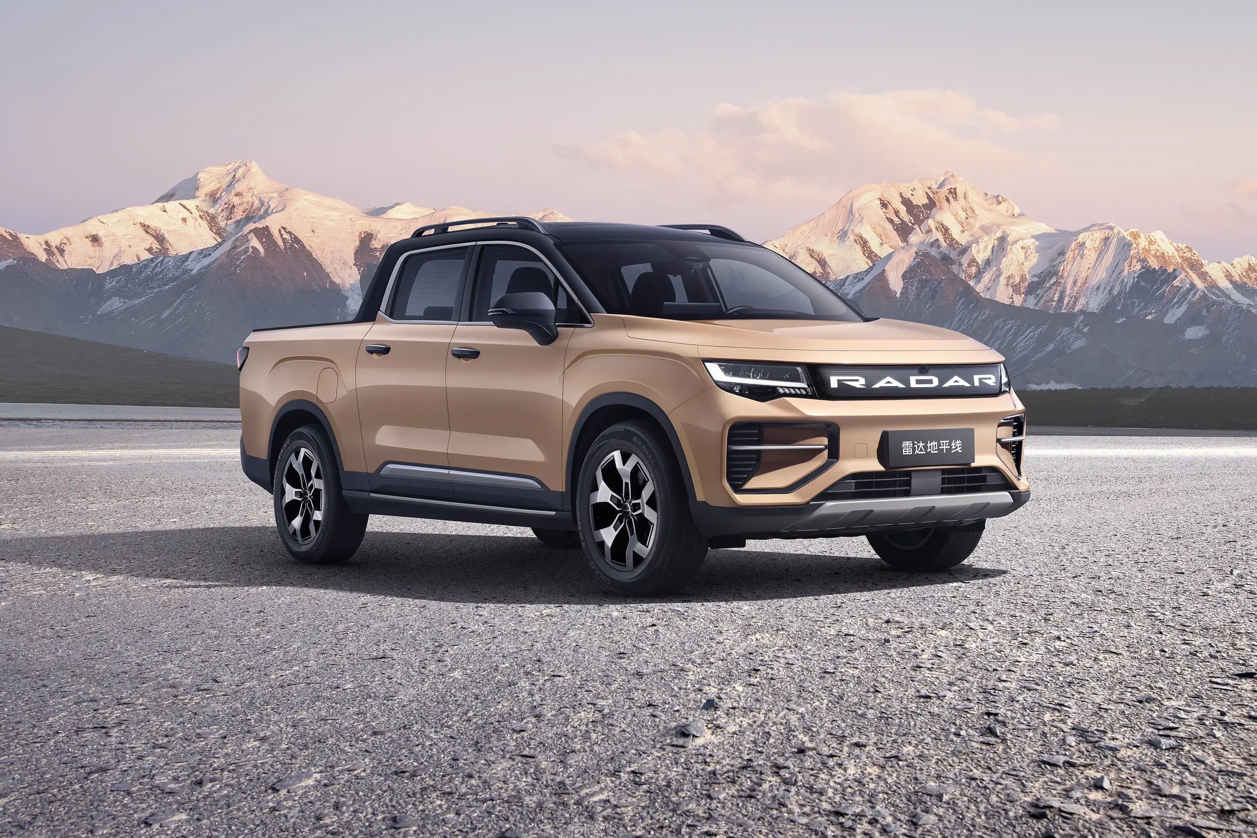 Geely Radar RD6 Electric Pickup Truck Long Range 410km New Energy Vehicles