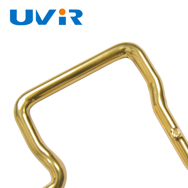 3D Single Tube Gold Coating Infrared Heating Element Tube Customizable Wavelength And Dimensions