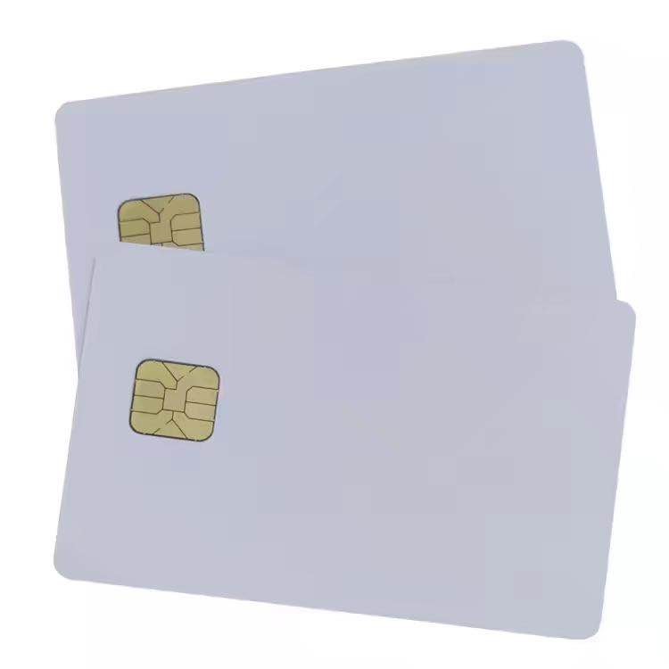 BLANK printable ID inkjet pvc chip card FM4442 FM4428 with magnetic stripe FOR Epson & Canon inkjet printer from China