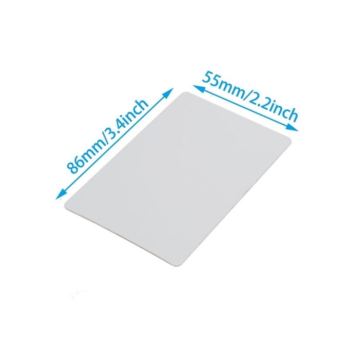 DIY Personalized Double-Sided Sublimation Printable Plastic Blank Business Card