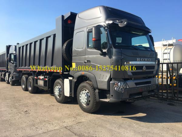Sinotruck 40 Ton Loading Capacity Howo T7H 8x4 371HP 12 Wheeler Mining Dump