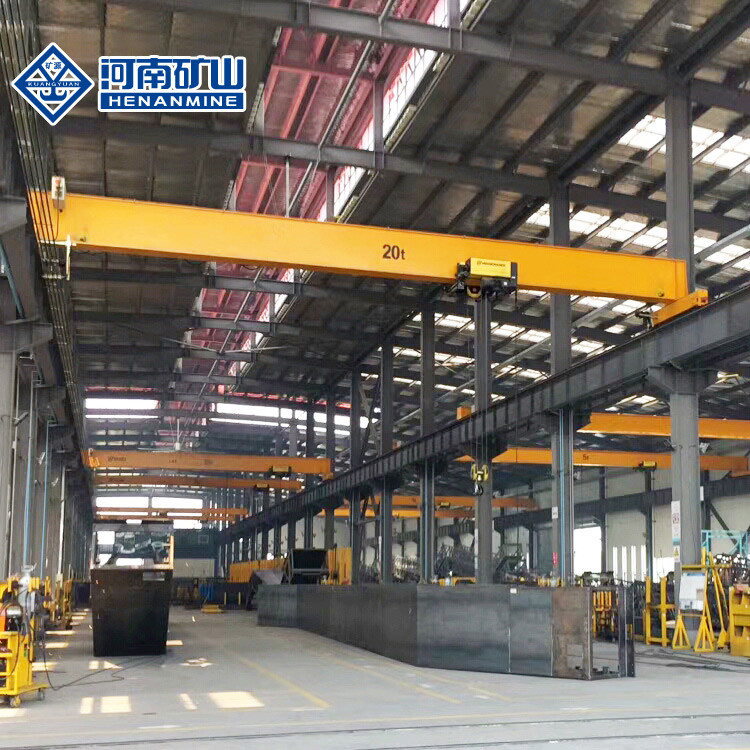 10t 15ton 20t HD European Steel Plant Crane Single Girder Beam Bridge Traveling