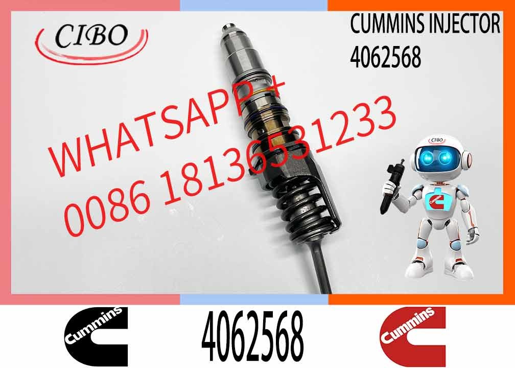 4062568 QSK15 Diesel Engine Common Rail Fuel Injector 4914537 3973059 3975929 4010642 4026222 4061851