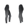 Buy cheap Fitness Yoga Wear High Waist Leopard Patterned Yoga Leggings Black And Grey from wholesalers