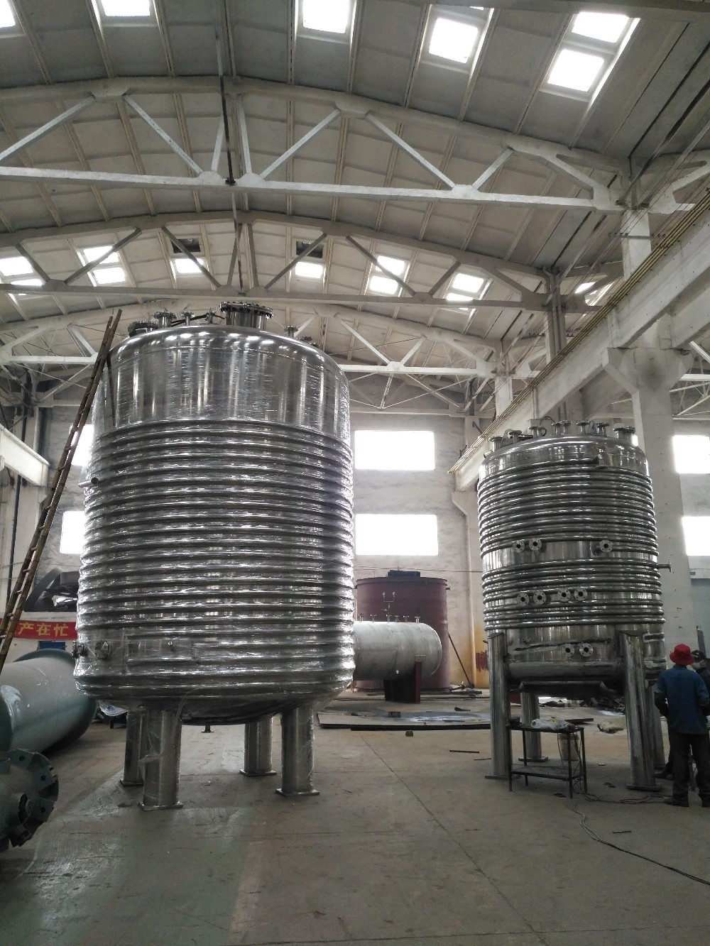 1000L Reaction Kettle / Bio Batch Reactor Coal Chemical Nuclear Power Plant Support