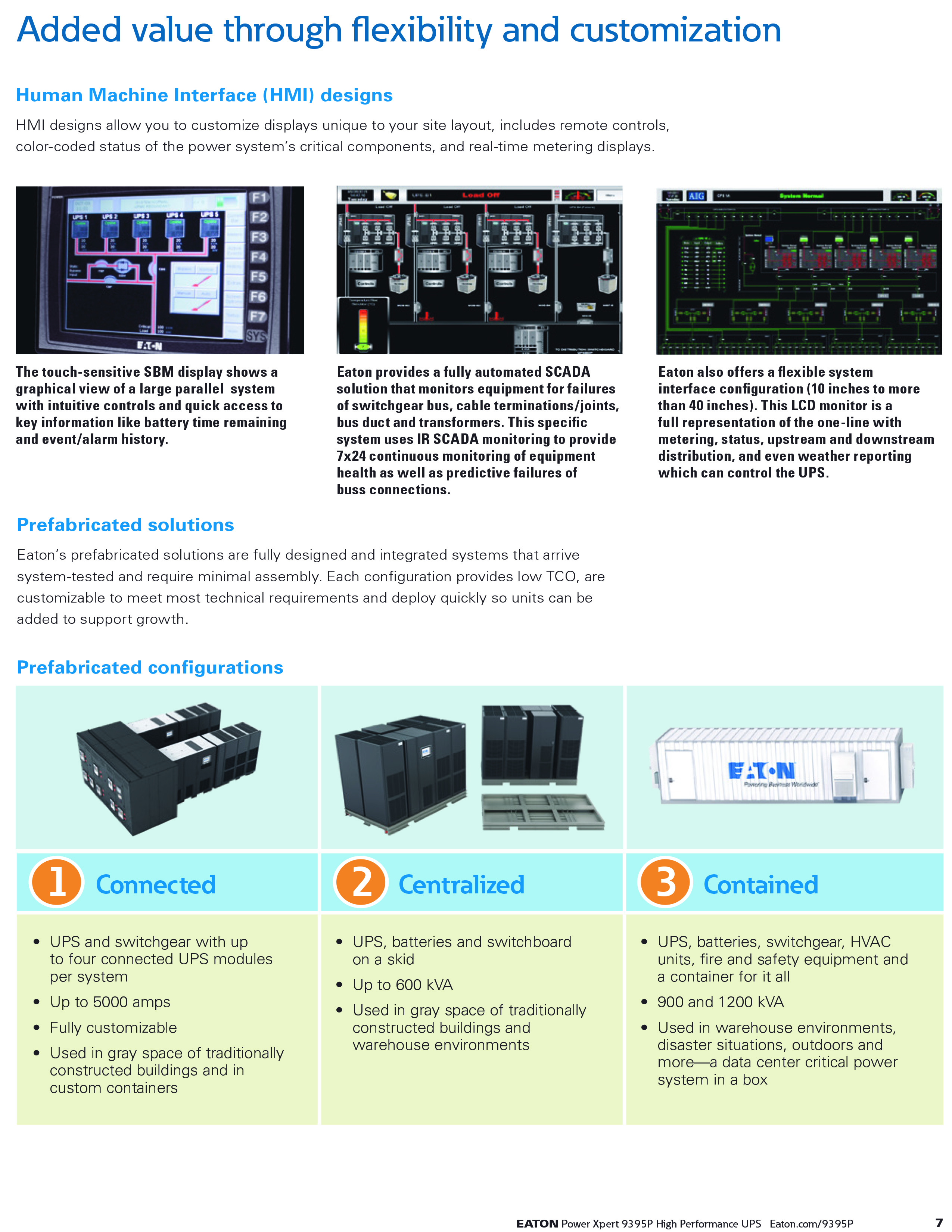 Eaton UPS Power Supply 9395 seriesDual Input Type 200KVA 380VAC Supporting External Batteries