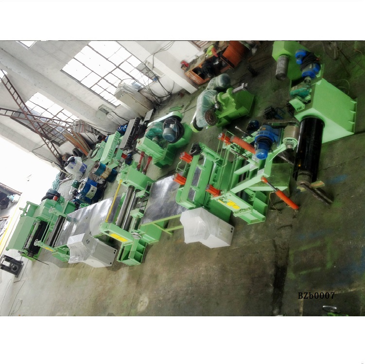 4mmx1250mm HR or CR auto steel coil slitting machine