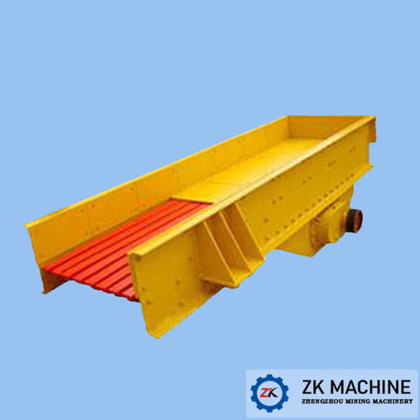 Industrial Limestone Electromagnetic Vibrating Feeder, Vibrating Feeder Strong Vibrating Force