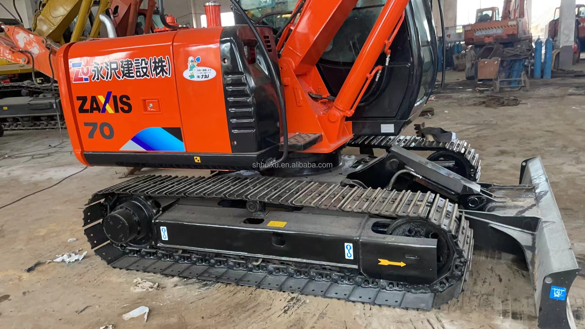 Second-hand excavators HITACHI ZX60 ZX70 construction machinery excellent performance low price