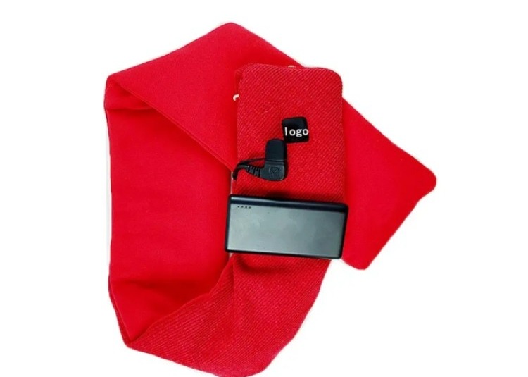 Far Infrared Usb Electric Heating Scarf Graphene Anti Cold Antifreeze Warm Heated Shawl