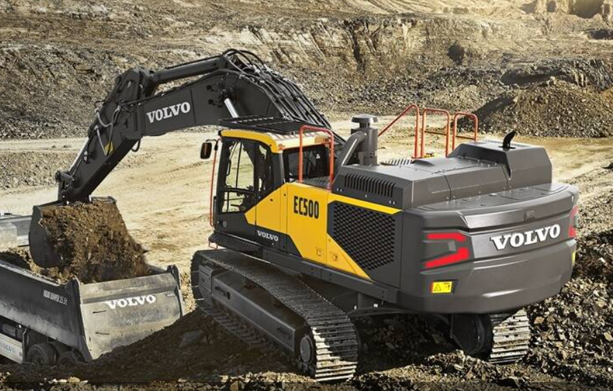 Volvo EC60 Excavators Used 0.23m3 Bucket 37KW Rated Power In Stock