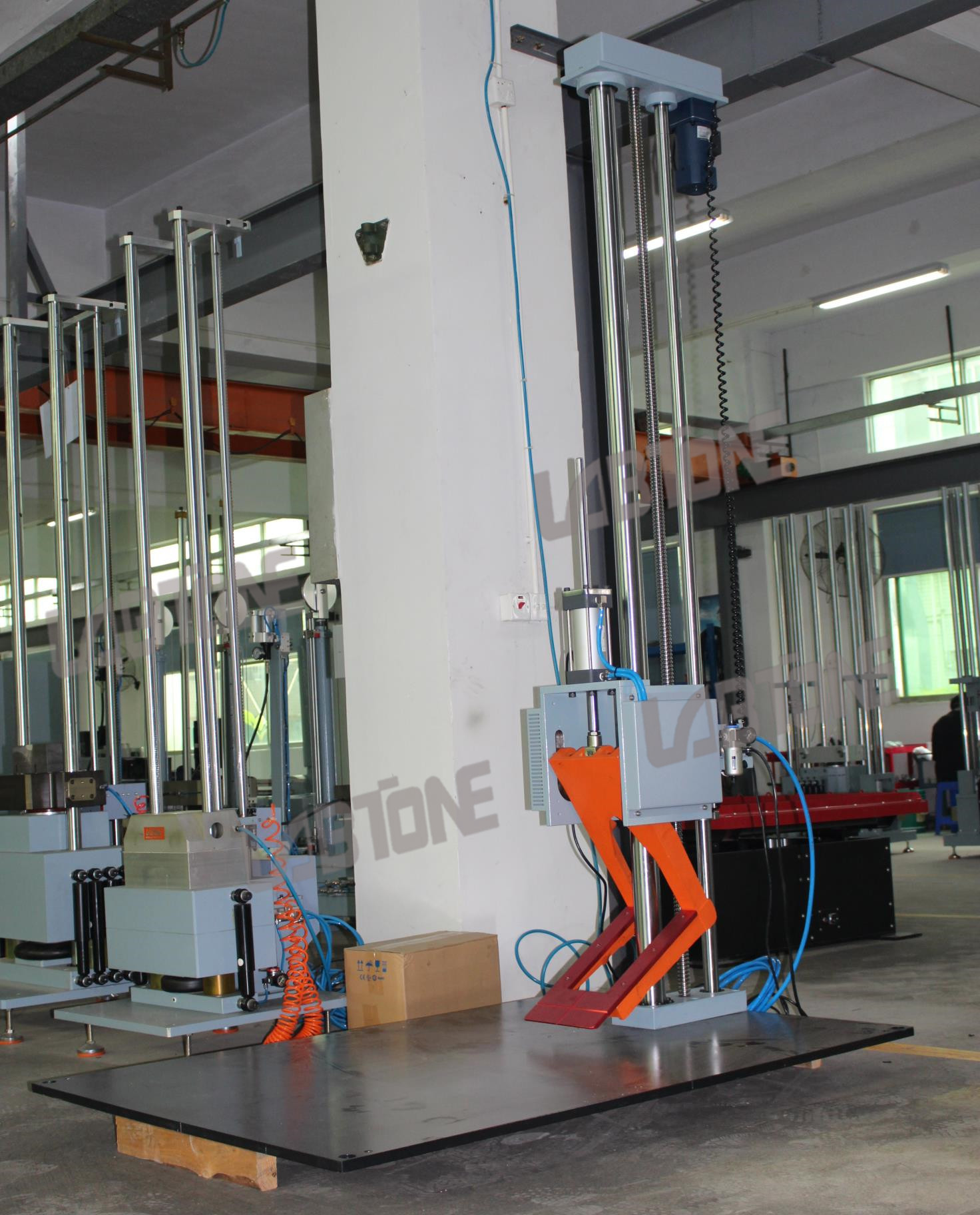 Drop Test Equipment Lab Drop Tester Supplied To SONY EMCS With ISTA Standards