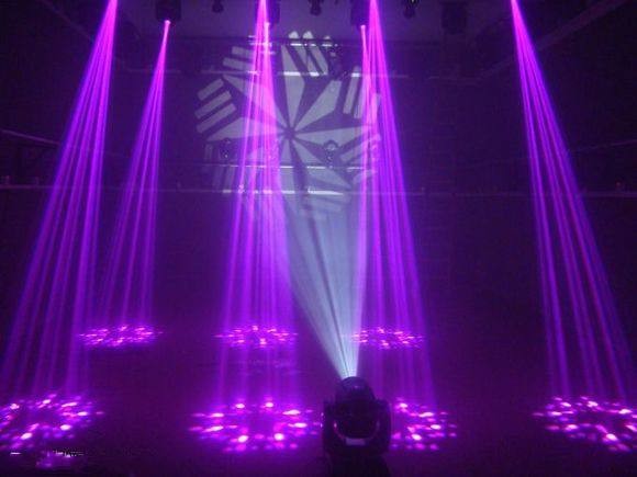 Sharpy Beam Moving Head Light 260w 7 Color Glass For Big Events Stage Lighting