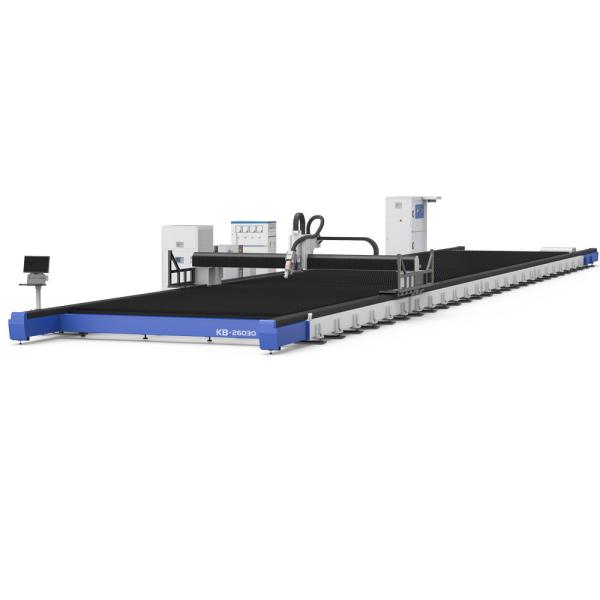 Cut Gantry Laser Cutting Machine With No Deformation 12000-24000mm Workbench
