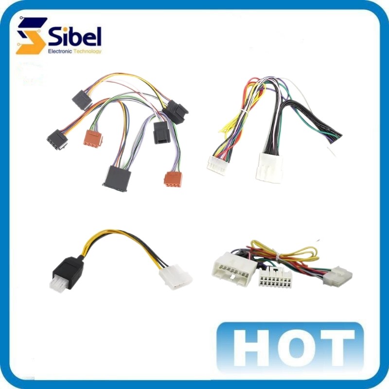 Custom OEM ODM Wiring Harness low voltage wiring harness for Automobile with IATF16949 ISO9001 and Branded connectors