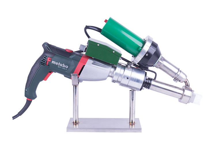 3mm 800w Hand Held Plastic Extruder For Sheet Geomembrane Pipe