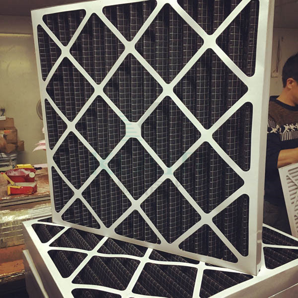 Disposable Pleated Air Filters For Air Conditioner / Welding Fumes Filtration