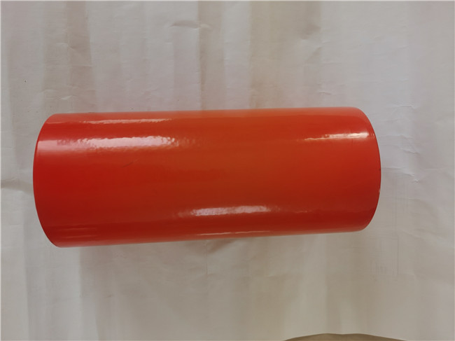 High Polymer 200mm Conveyor Head Roller For Building Materials