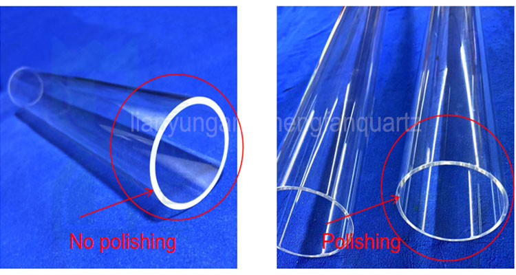 Wholesale Customized Transparent Quartz Glass Pipe For Tube Furnace