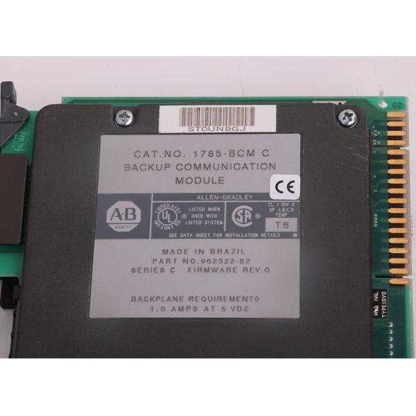 Allen Bradley Modules 1785-BCM AB 1785-BCM Backup Communication Module Ship to