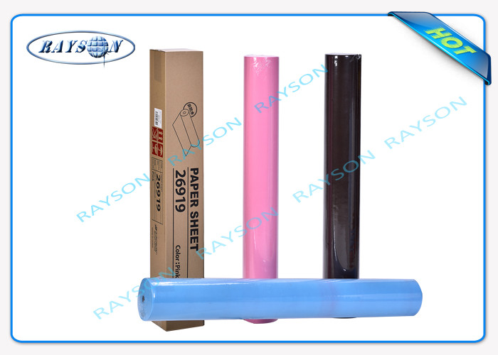 Blue SMS Non Woven Medical Fabric For Surgical Gowns / Operating Towel