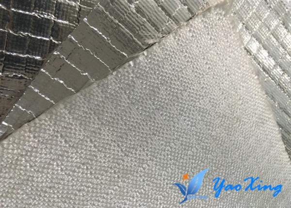 Insulation Waterproof Fiberglass Aluminum Foil Twill Waven 248℉ Standing