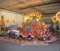  Indoor Mini Electric Kiddie Train Ride FRP Material With Various Design And Type Manufactures