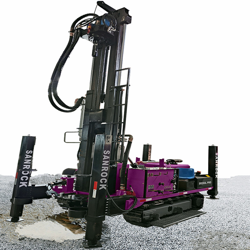Rotary Borehole Water Well Rig Deep 500m Portable Hydraulic Water Well Drilling Rig