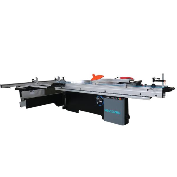 Powerful 8000rpm Blade Speed Woodworking Sliding Table Saw with Dust Extraction