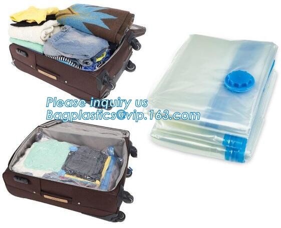 Compression Bag Space Saving, compressible vacumm seal storage bag, vacuum traveling bag without valve, bagease, bagplas