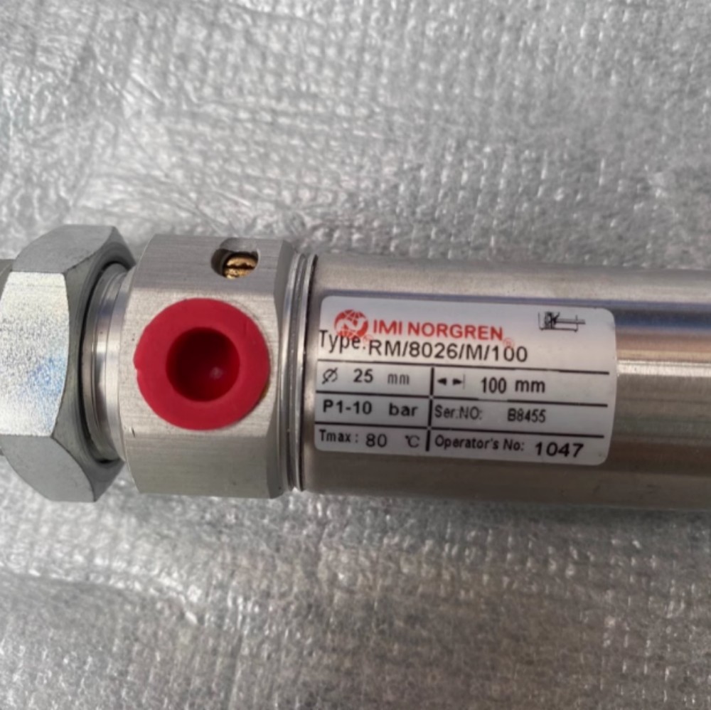 RM/8012/M/50 Durable Double Acting Piston Pneumatic Cylinder NORGREN Heavy Duty Applications