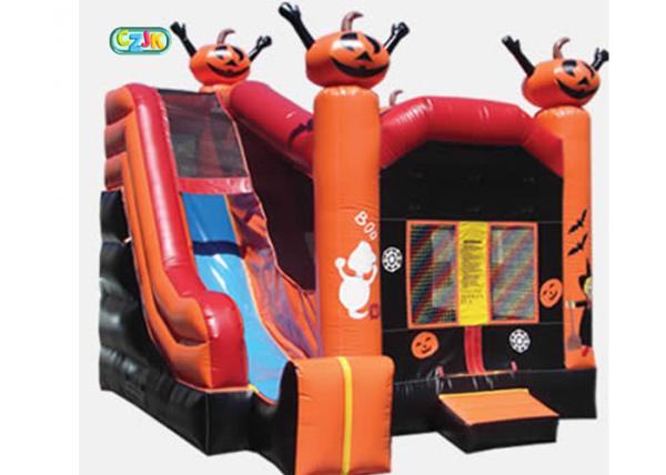 Cool Playhouse Inflatable Bounce House Combo Castle With Slide For Kids And