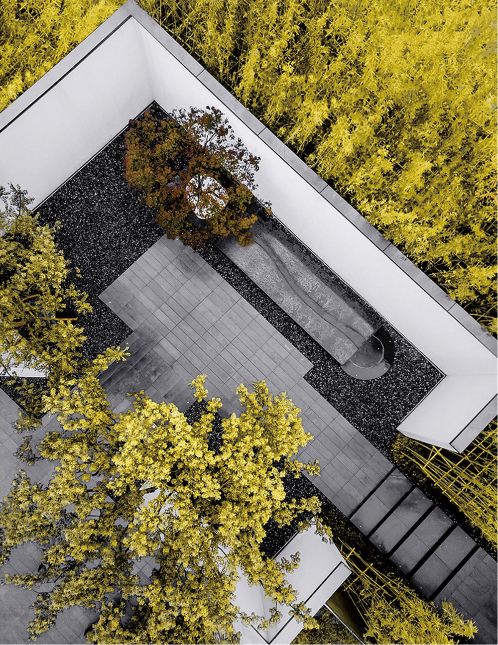 Yellow Scratch-Resistant Limestone 600x1200x18mm Exterior Floor Paving Tile For Park And Courtyard
