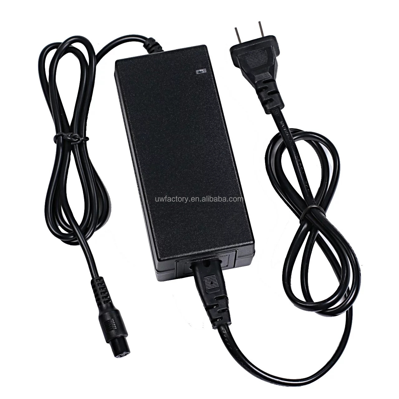 Multi-Protection Safety Protection 1.5A 2A Lithium Battery Charger for Electric Scooter 12V/24V/36V/48V/60V Output Voltage