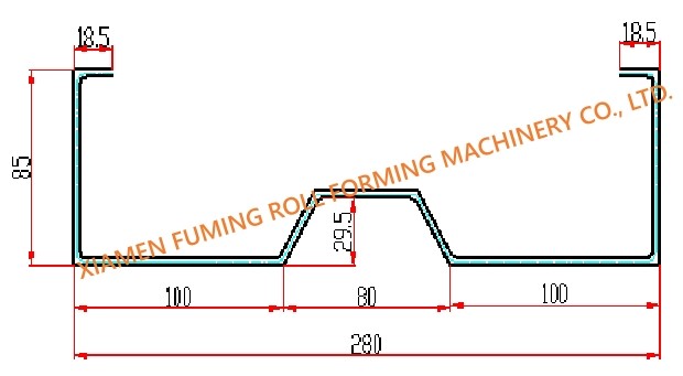 Precise M Purlin Roll Forming Machine Manufacturers customized